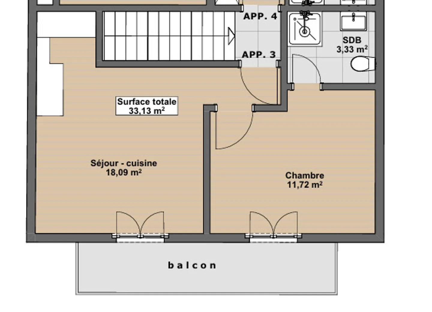 2-Zimmer-Wohnung mit Balkon - Foto 1 von 8
