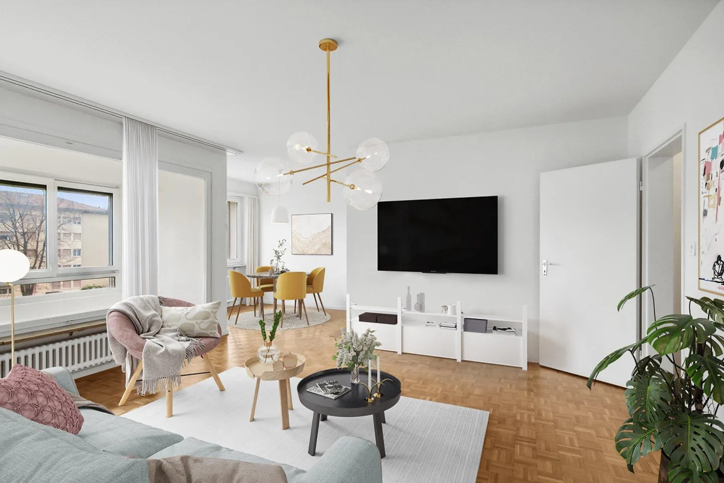 Beautiful 3-room apartment in a quiet location - Photo 2 of 8