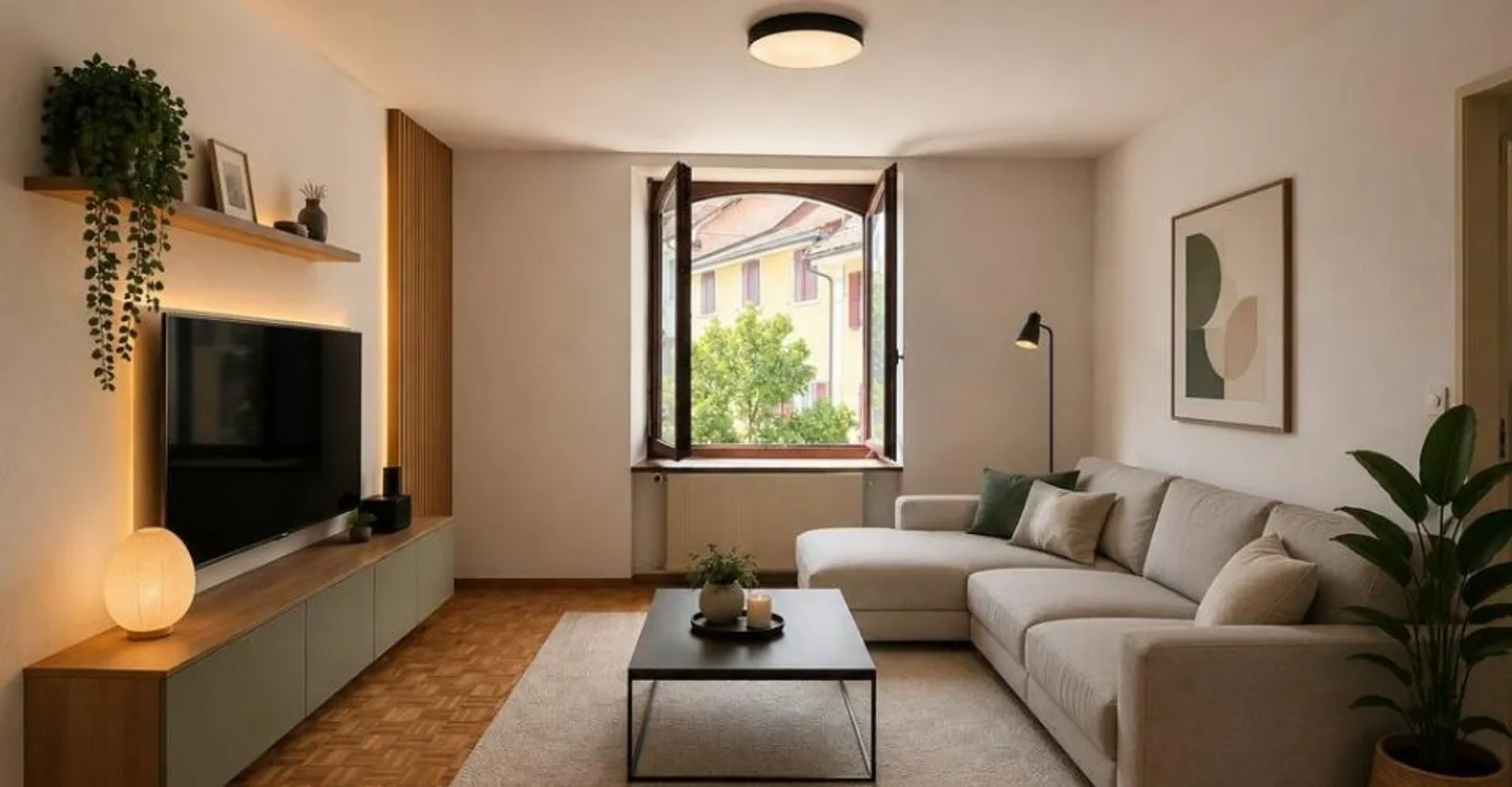 3,5-Zimmer-Wohnung sofort im Zentrum von Moutier zu vermieten! - Foto 2 von 9