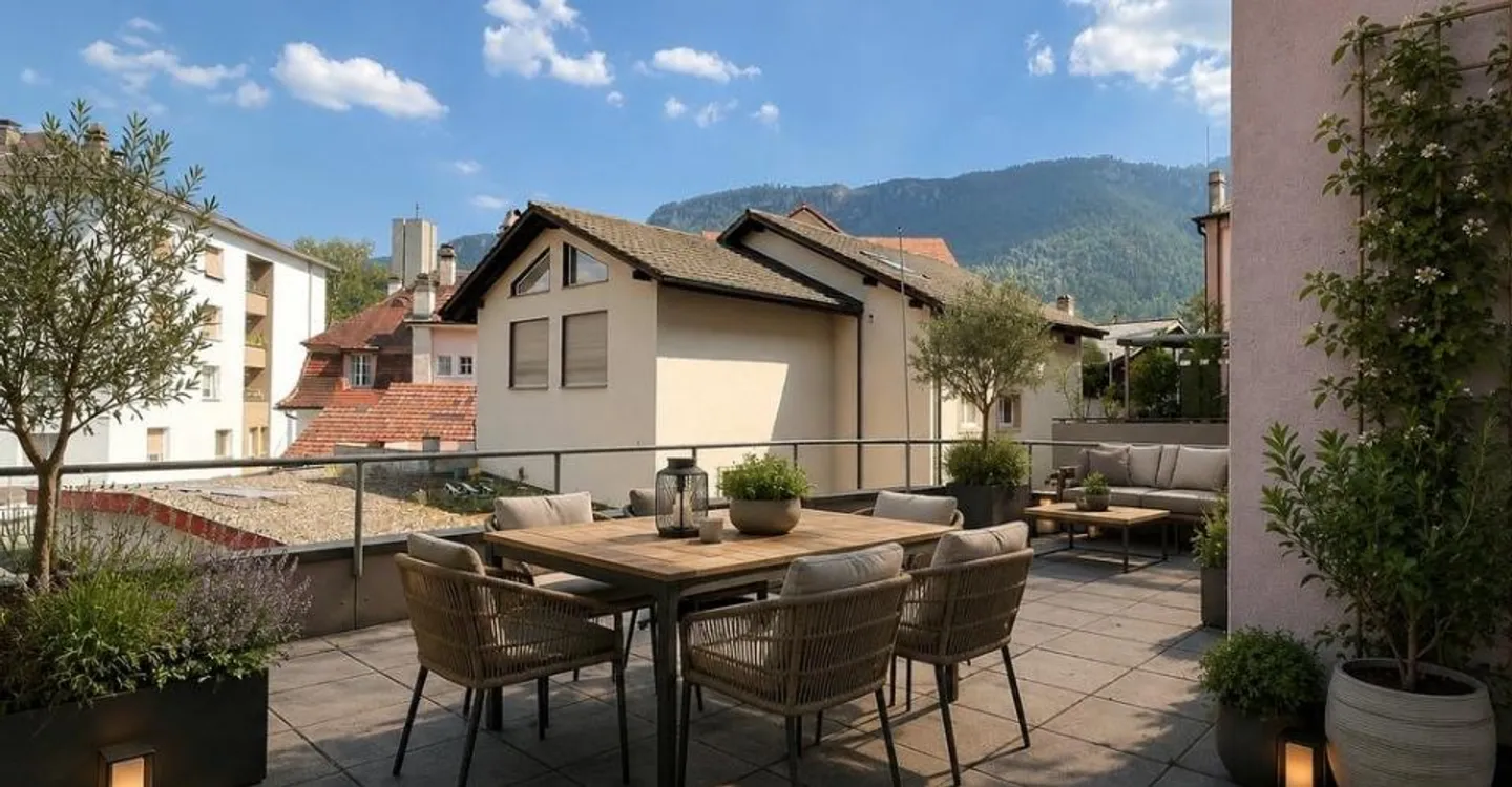 3,5-Zimmer-Wohnung sofort im Zentrum von Moutier zu vermieten! - Foto 3 von 9