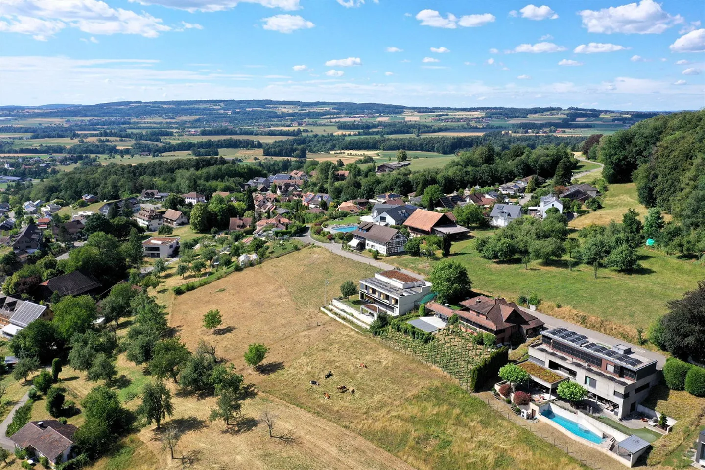 Terrain à bâtir dans un emplacement privilégié à Ottoberg - Photo 2 sur 7