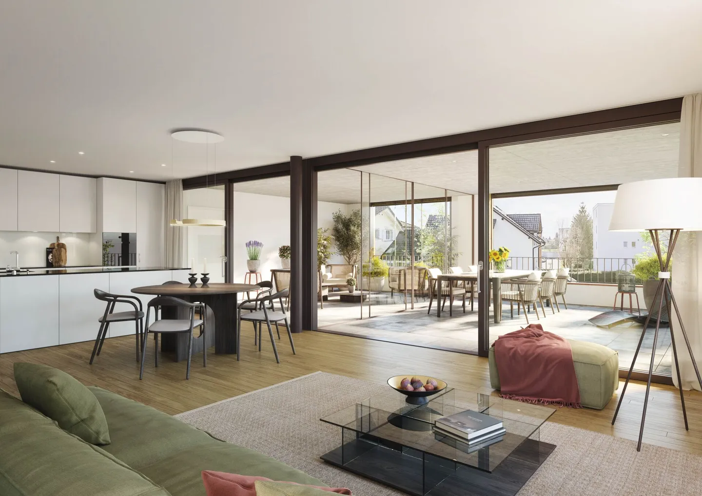 Nouvel appartement dans un quartier résidentiel calme - Photo 2 sur 3