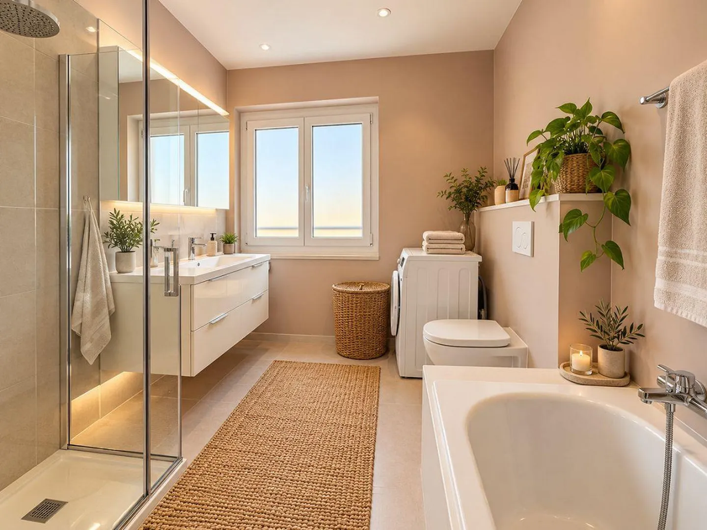 Cagiallo_ Helles Penthouse 4 Zimmer mit Terrasse und Pool - Foto 6 von 12