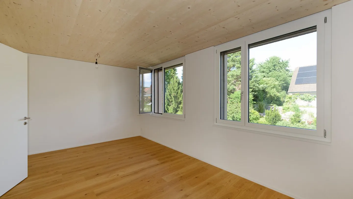 Nuova costruzione: le ultime 2 case ecologiche in legno climatico 6 ½ nel verde - Foto 7 di 12