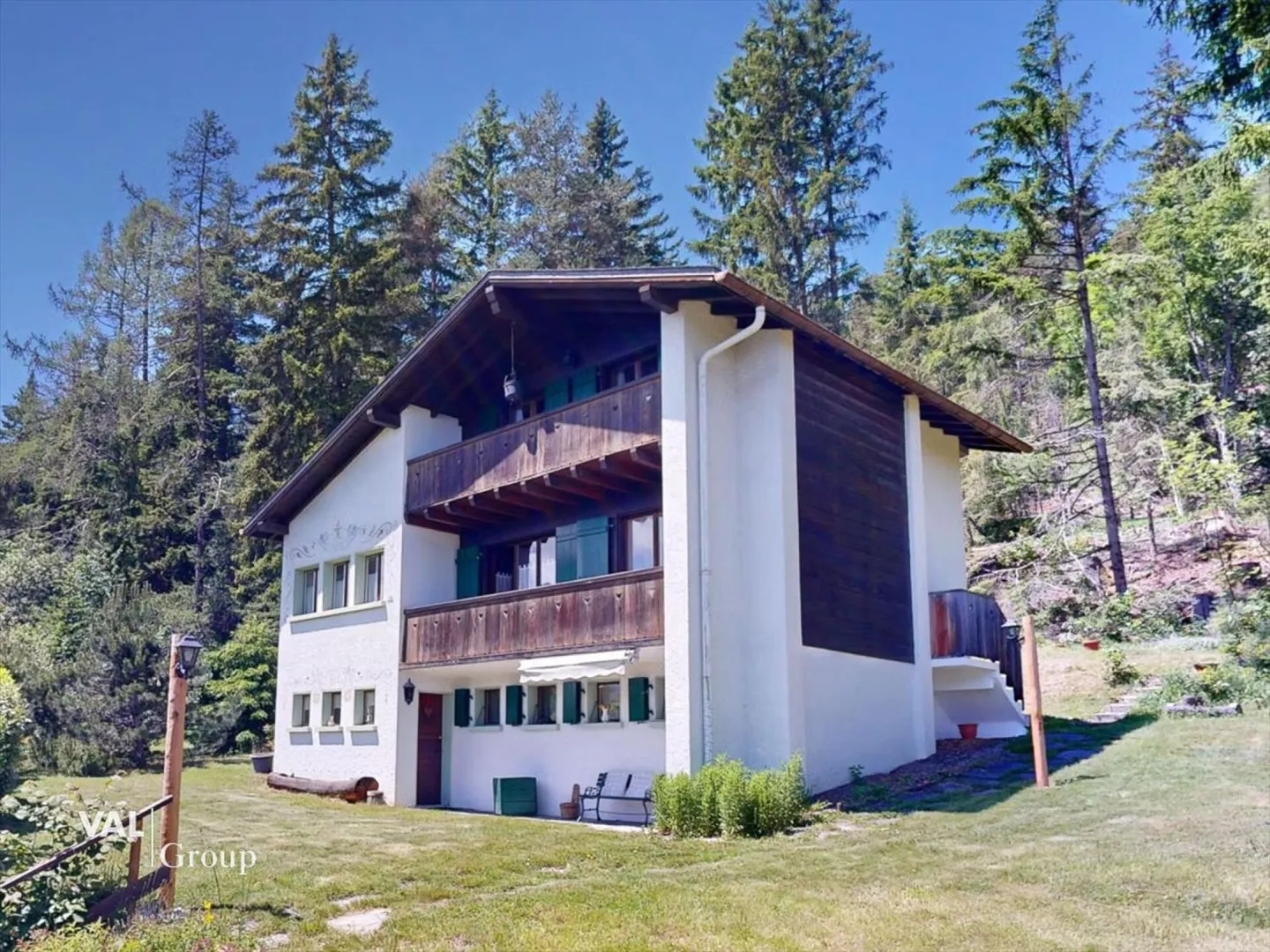 Kleine Residenz, nur wenige Schritte von Crans-Montana entfernt - Foto 1 von 13