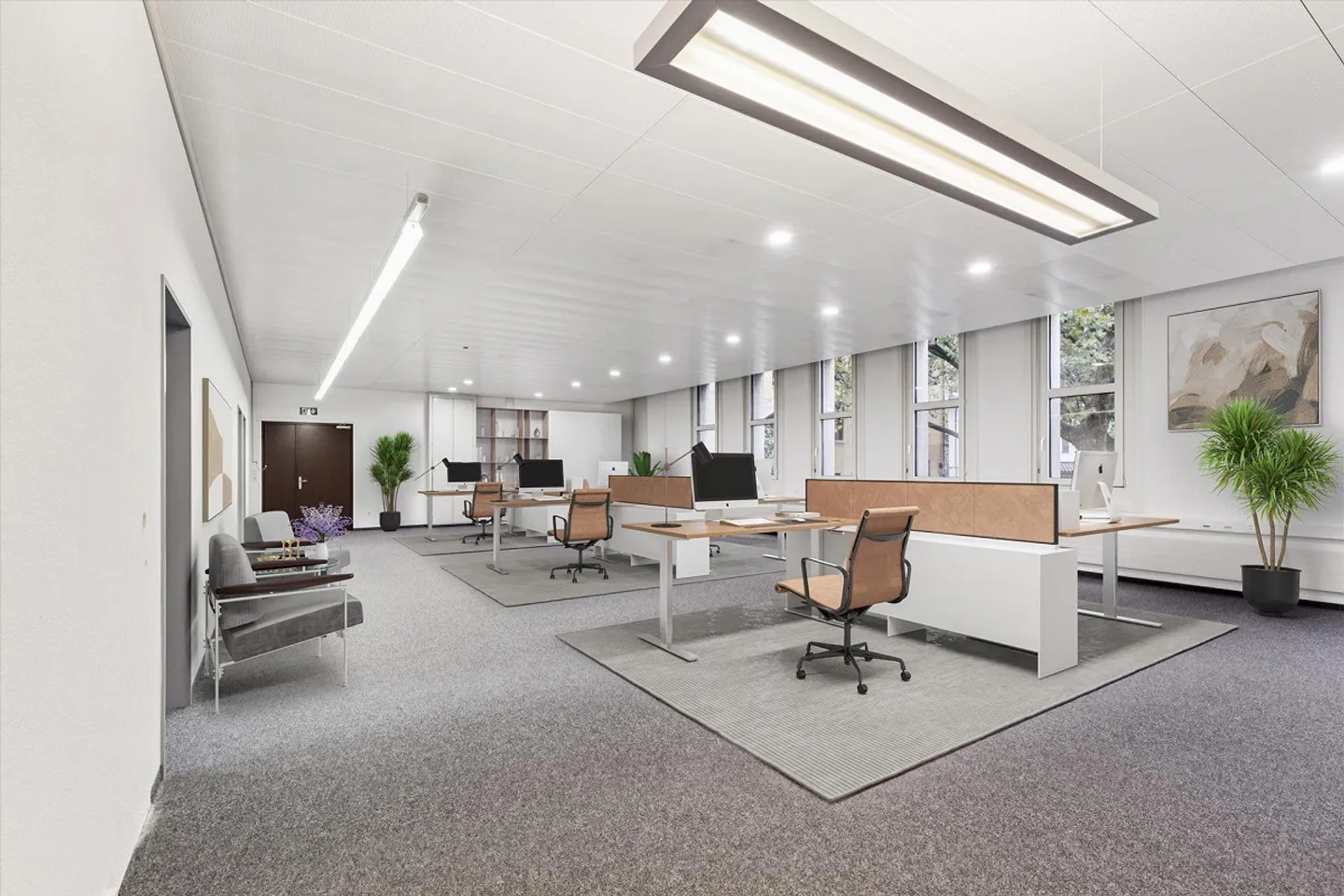 Espace de bureau lumineux - 175 m² prêt à emménager - Photo 1 sur 7
