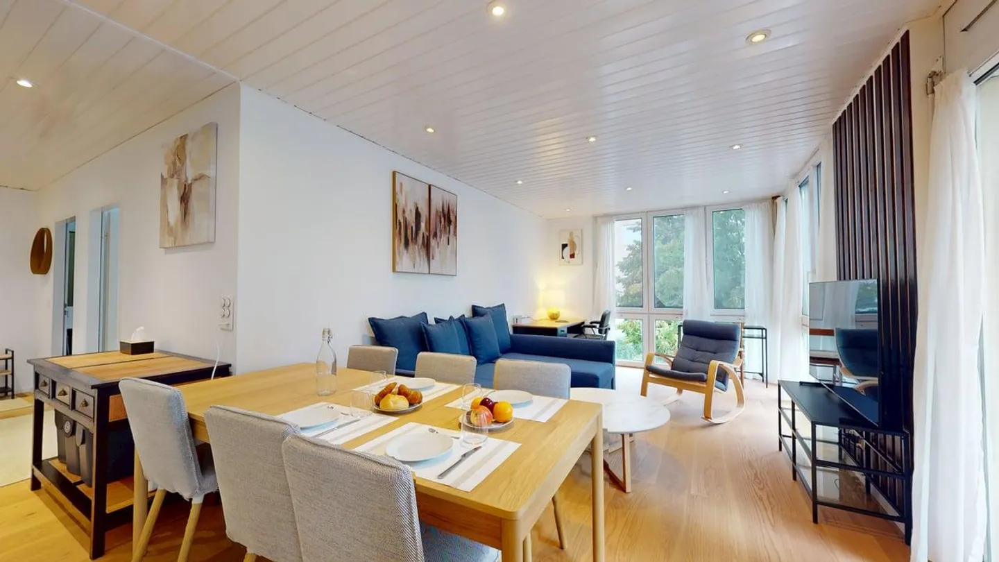 Möblierte 4-Zimmer-Wohnung - Foto 1 von 8