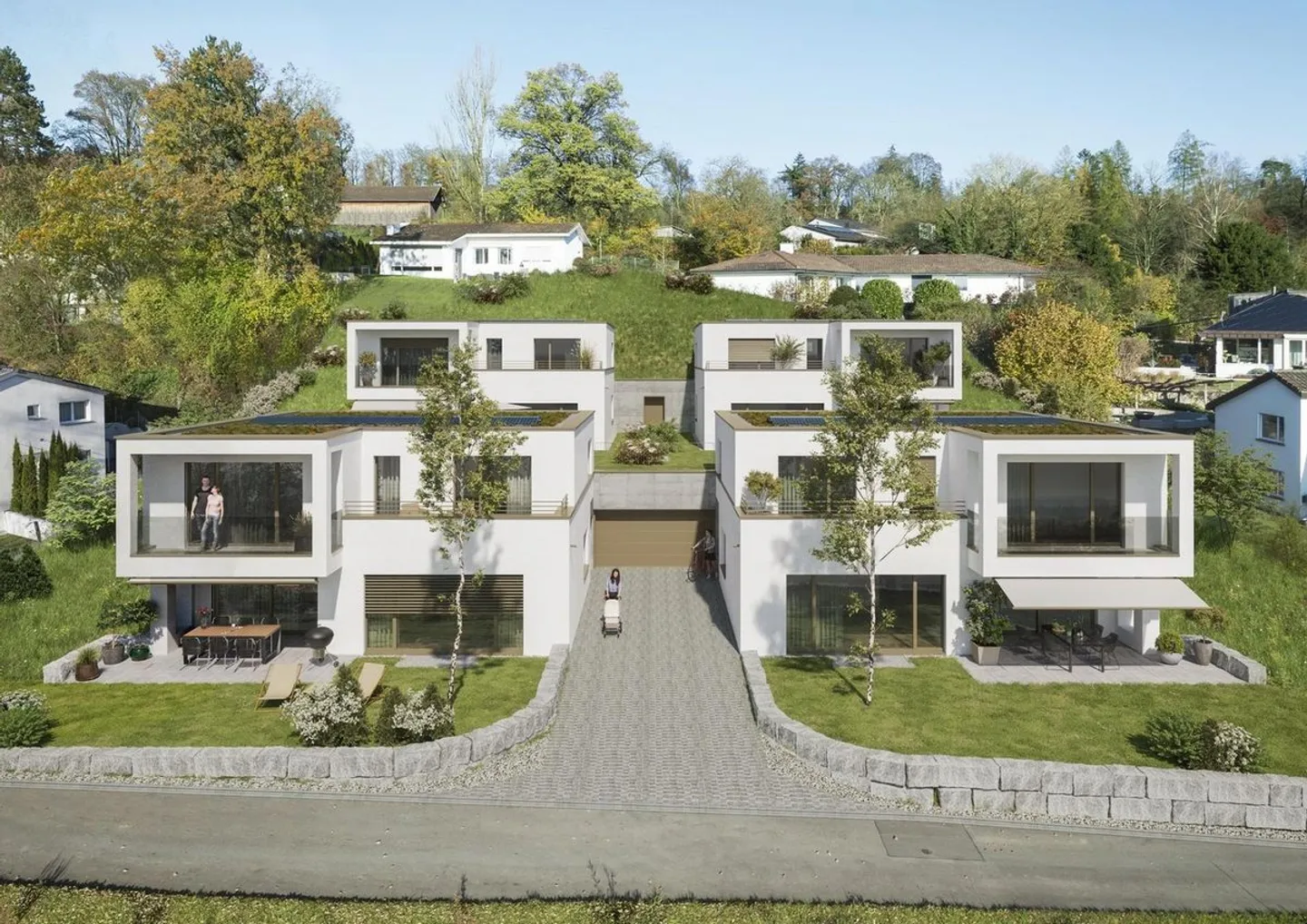 NOUVEAU CONSTRUCTION, EMPLACEMENT DE RÊVE, INTIMITÉ ET VUES DÉGAGÉES - Photo 4 sur 8