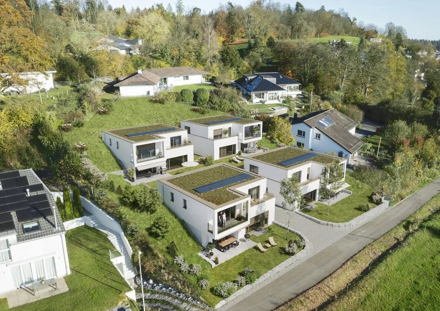 NOUVEAU CONSTRUCTION, EMPLACEMENT DE RÊVE, INTIMITÉ ET VUES DÉGAGÉES - Photo 7 sur 8