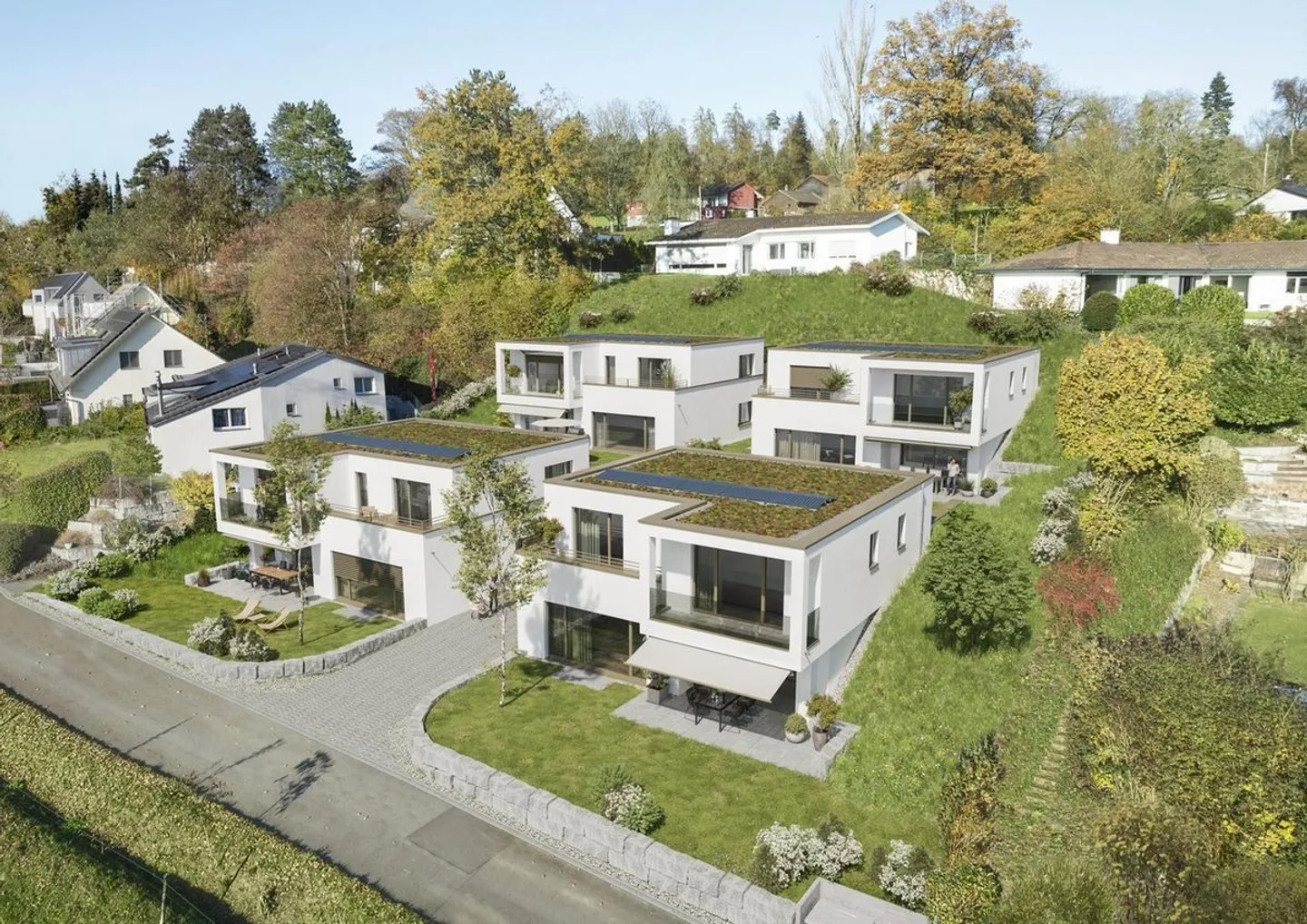 NOUVEAU CONSTRUCTION, EMPLACEMENT DE RÊVE, INTIMITÉ ET VUES DÉGAGÉES - Photo 8 sur 8