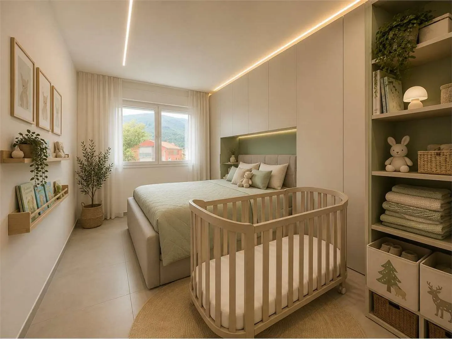 Cadempino: modern 2.5 rooms with balcony and parking space - Photo 5 of 7