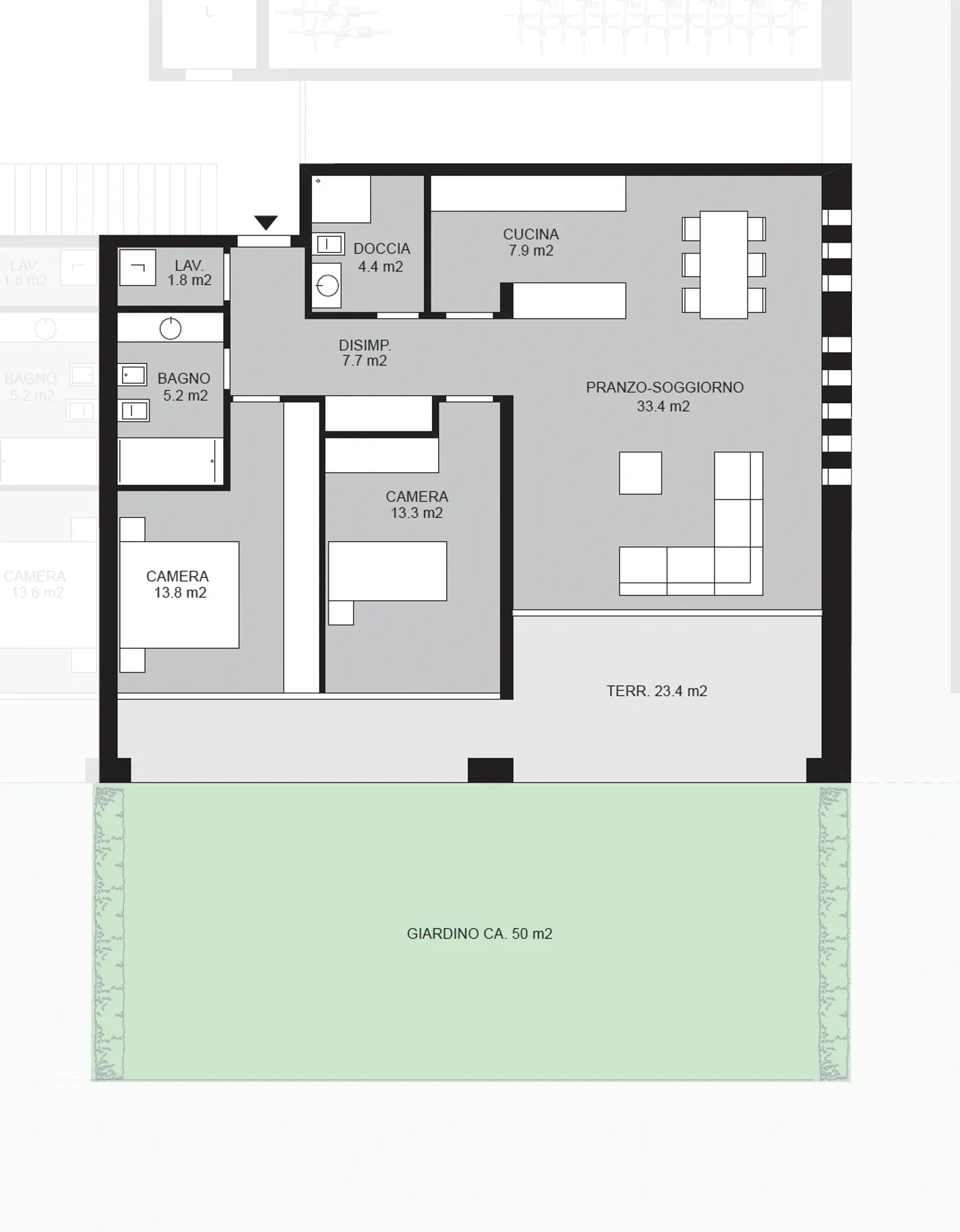 3.5 Room Apartment with Garden - Photo 9 of 9