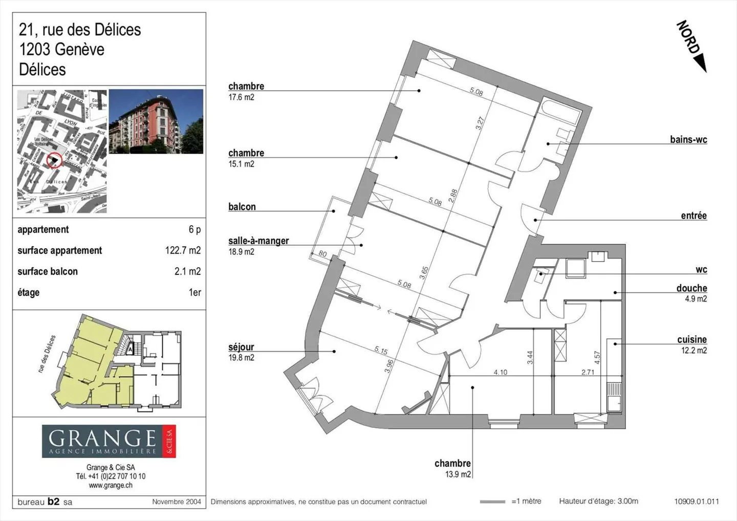6-room apartment - Photo 2 of 2