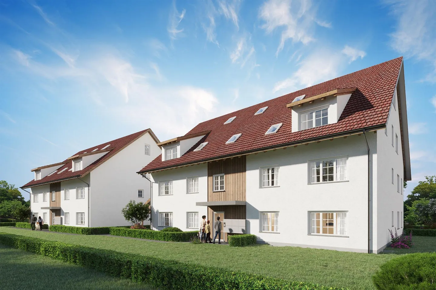 WÄSSERWIESEN - Progetto di nuova costruzione a Volketswil - Foto 2 di 4
