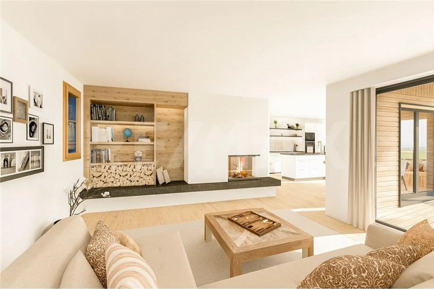 Appartamento al piano terra luminoso di 4,5 stanze con vista parziale sul lago - Foto 1 di 13
