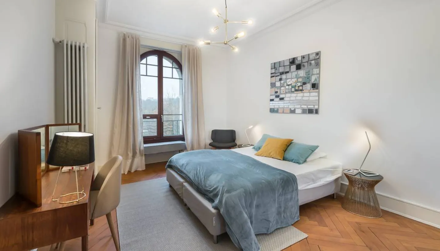 Modernes 1-Zimmer-Apartment - Nahe den Vereinten Nationen - Avenue Giuseppe-Motta - Foto 4 von 8