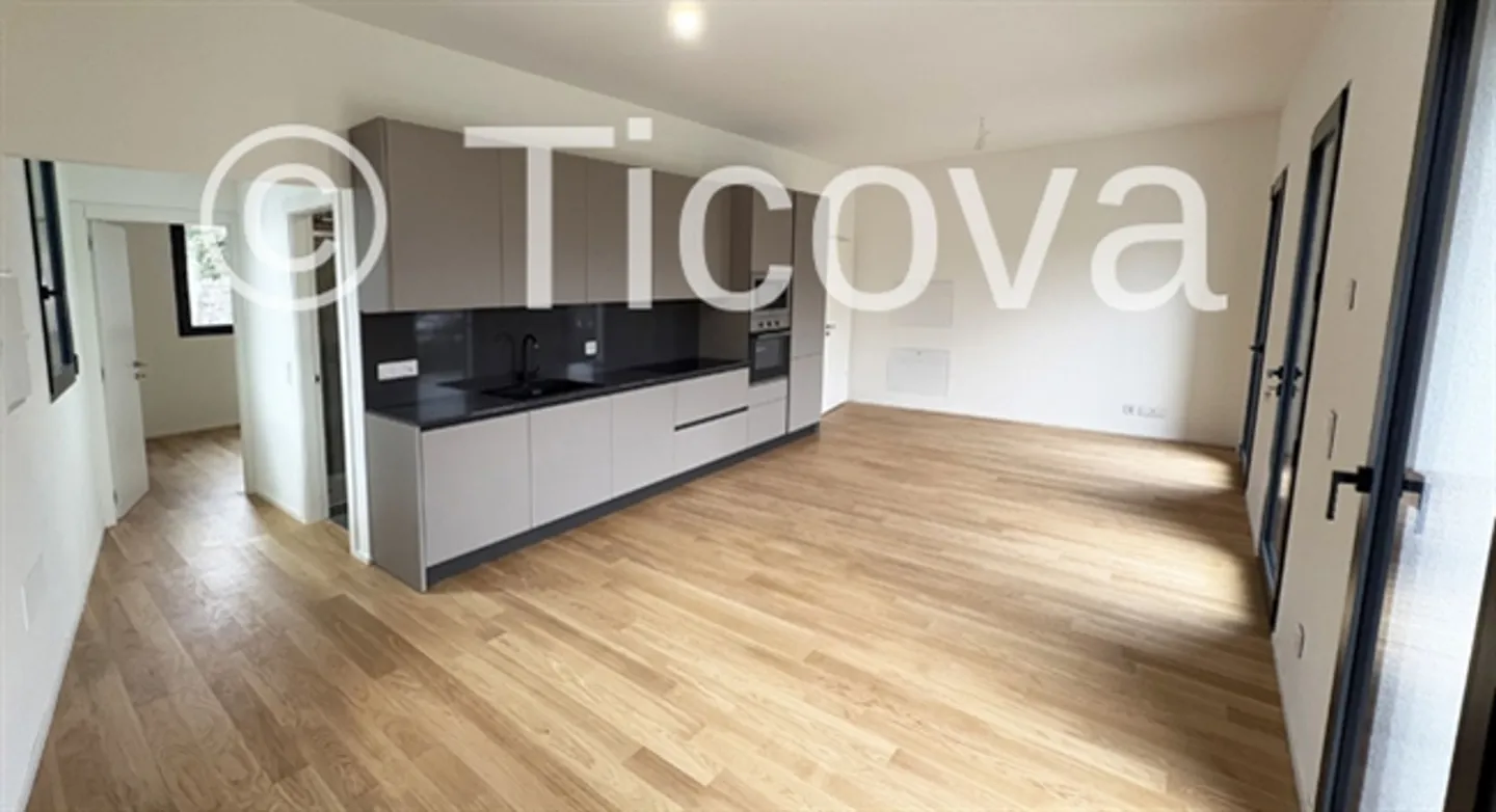 Appartamento moderno ristrutturato con 1 camera da letto e giardino - Residenza principale - Foto 3 di 10