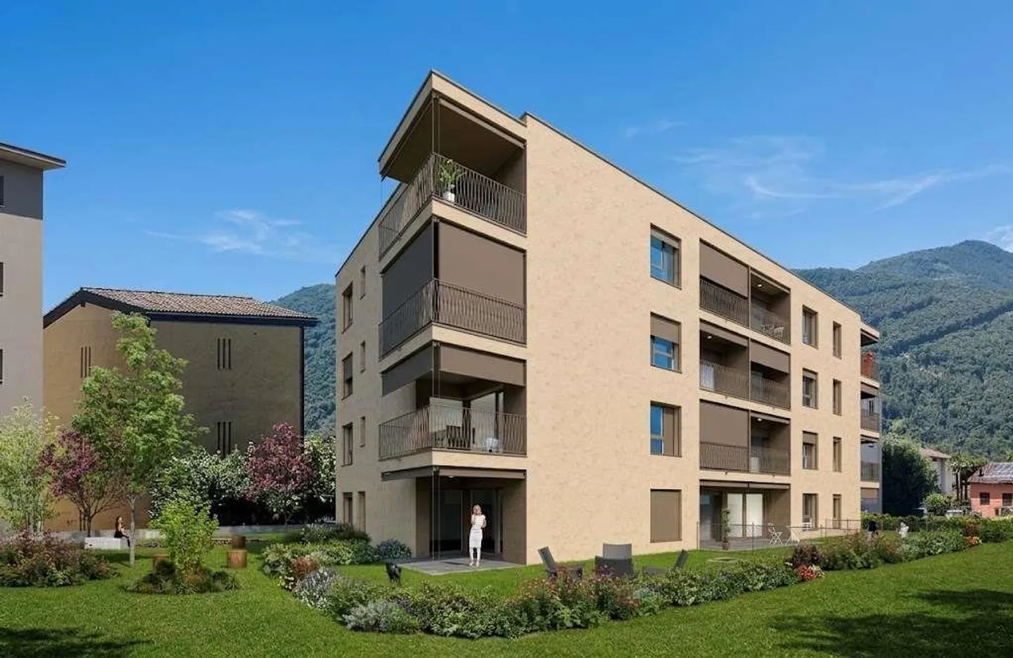 Lamone - Modern 3.5 Zimmer im Bau - Foto 5 von 6