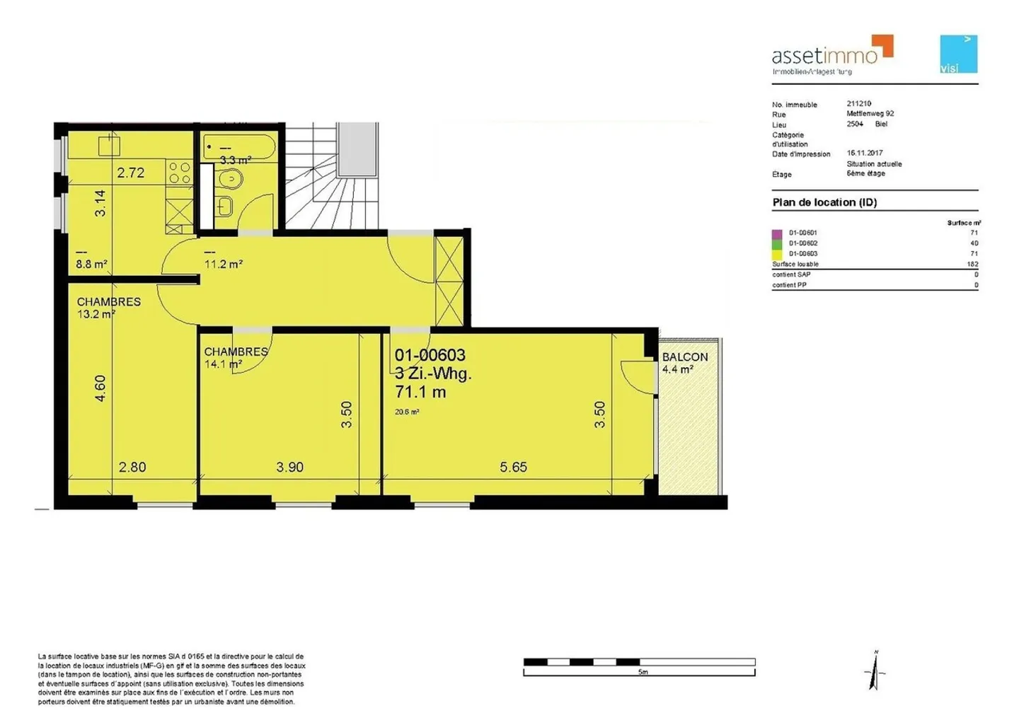 Appartement à louer - Photo 10 sur 10