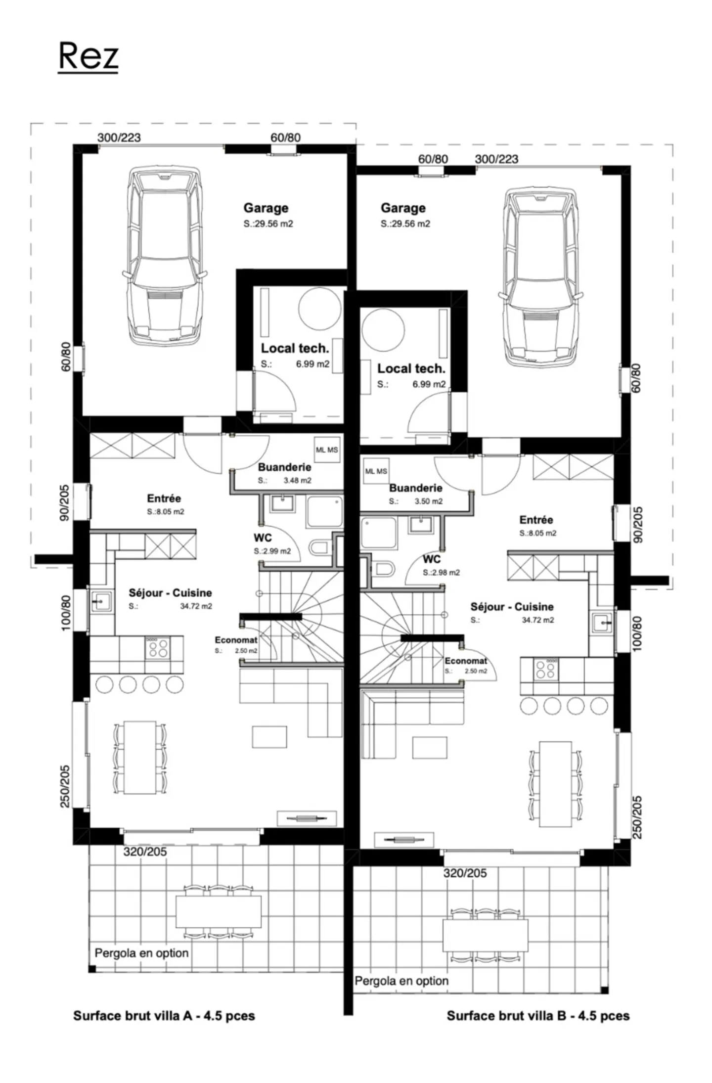 Villa Doppelhaus in Collombey - Foto 5 von 6