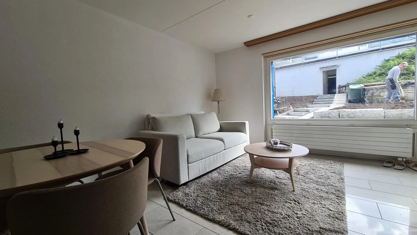 Charming 1 Room Apartment with Spectacular View in Feusisberg - Photo 4 of 17