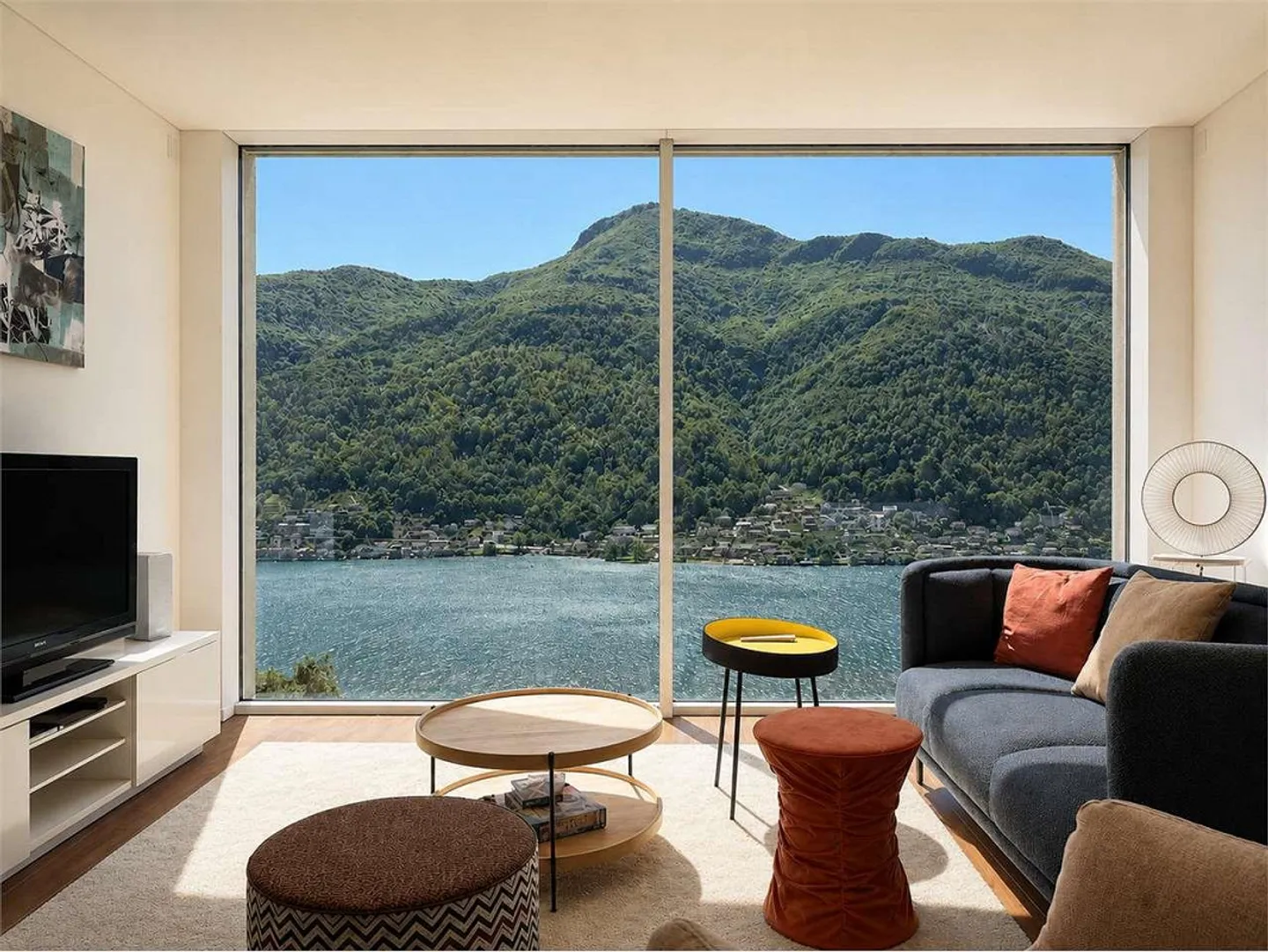 Penthouse avec grande terrasse et vue sur le lac - Photo 2 sur 13