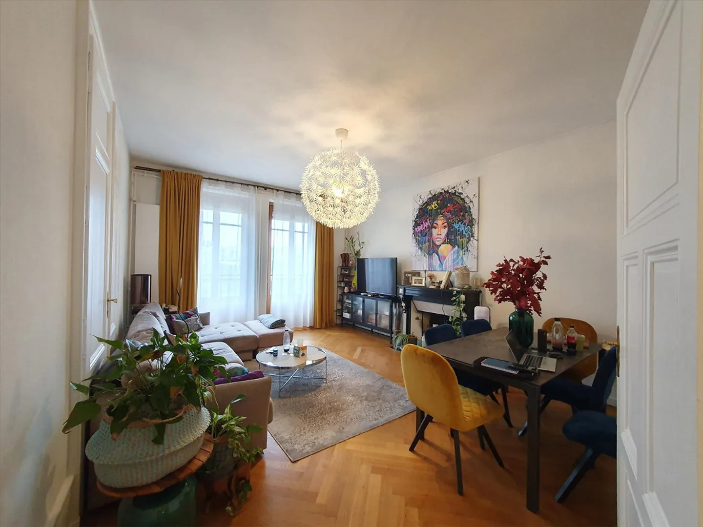 Incantevole appartamento di 4 stanze nel cuore di Ginevra - Foto 2 di 9
