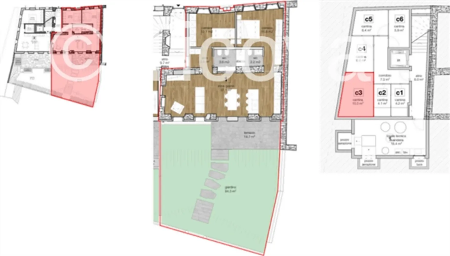 Appartamento moderno di 2 locali ristrutturato con giardino - Residenza principale - Foto 2 di 2