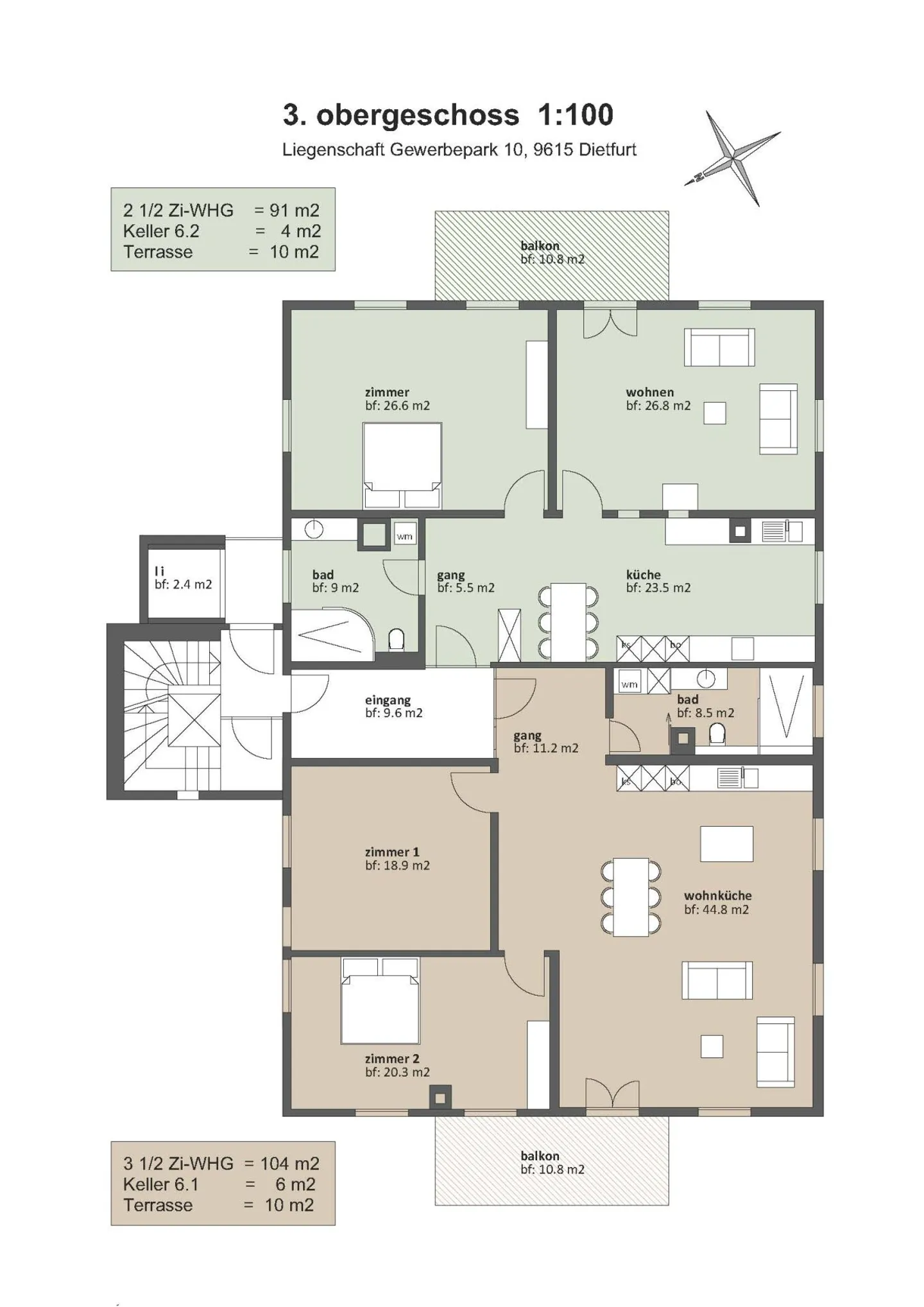 200m² come spazi commerciali o 1-2 appartamenti - Foto 23 di 23