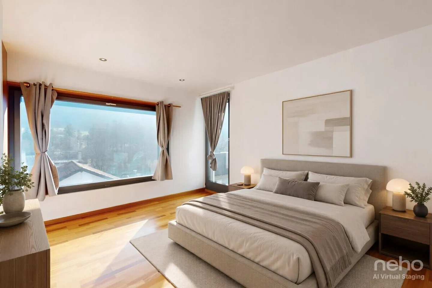 Penthouse-Wohnung 5.5 Zimmer ? 32m² Terrasse und Panoramablick - Foto 2 von 13