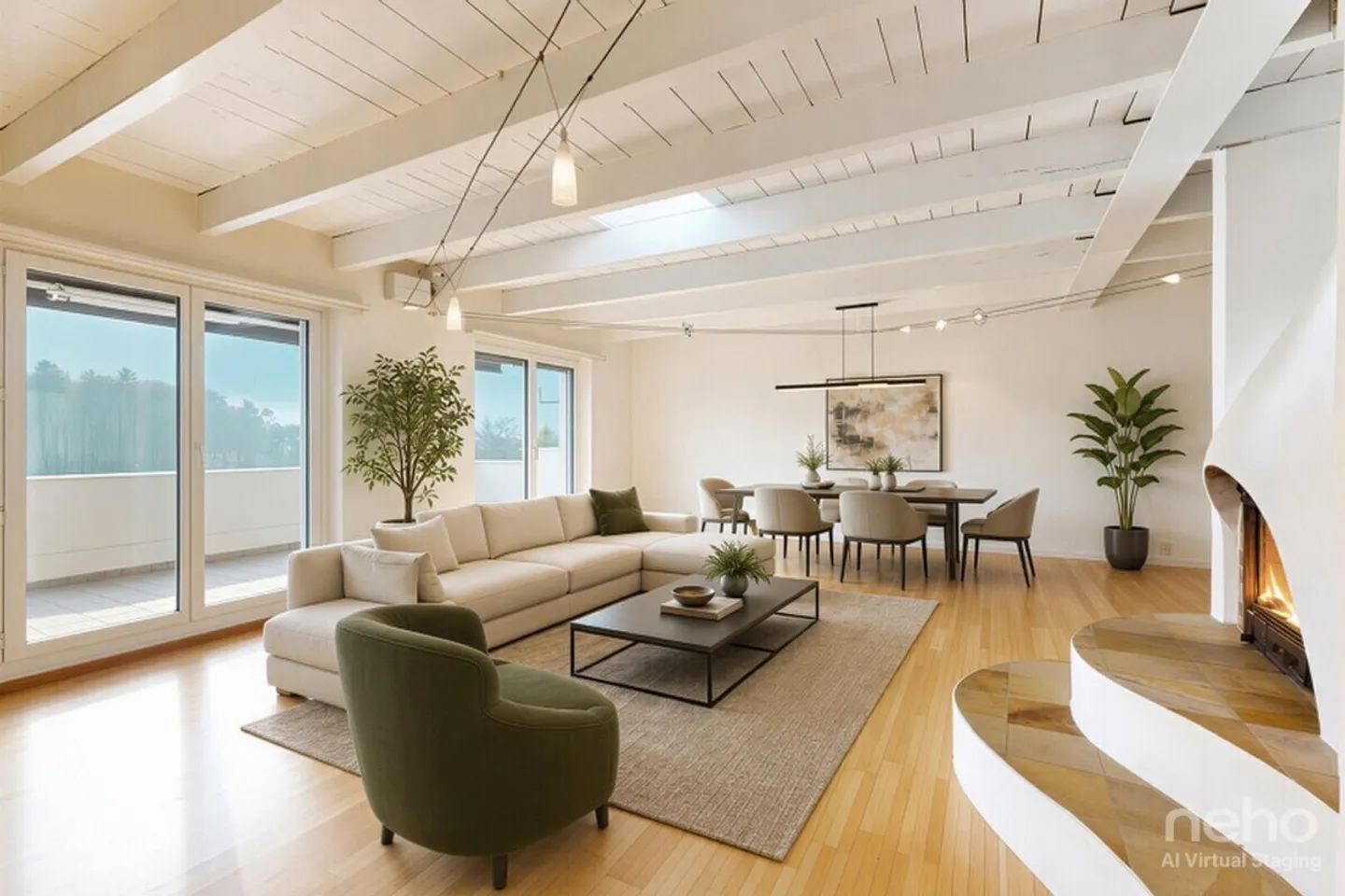 Penthouse-Wohnung 5.5 Zimmer ? 32m² Terrasse und Panoramablick - Foto 4 von 13