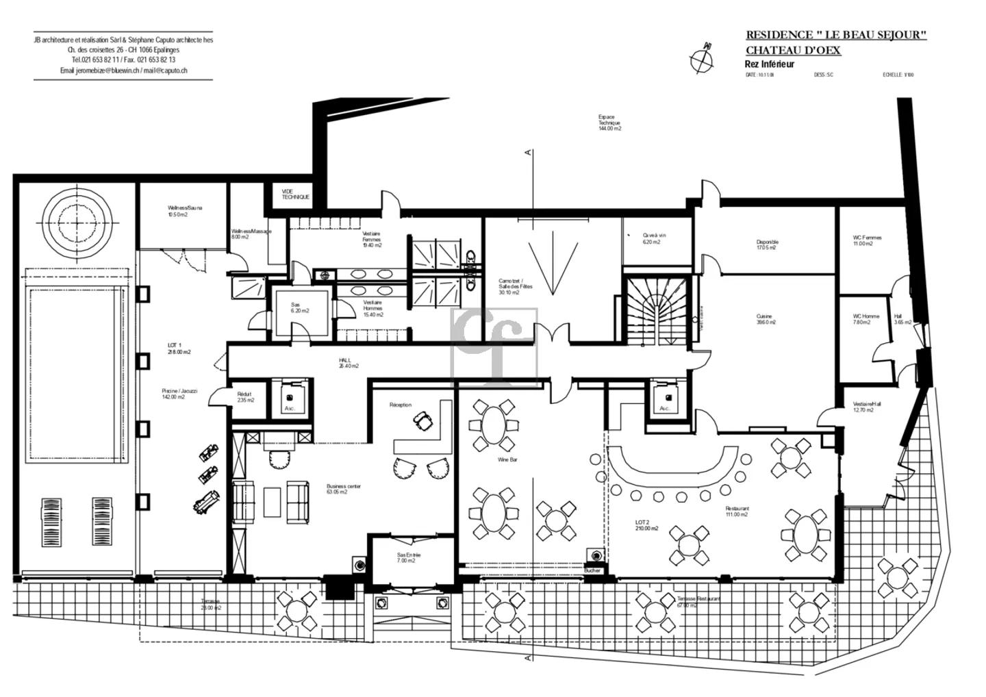 Château-d'Oex - Spazio commerciale idealmente situato (piscina) - Foto 8 di 8