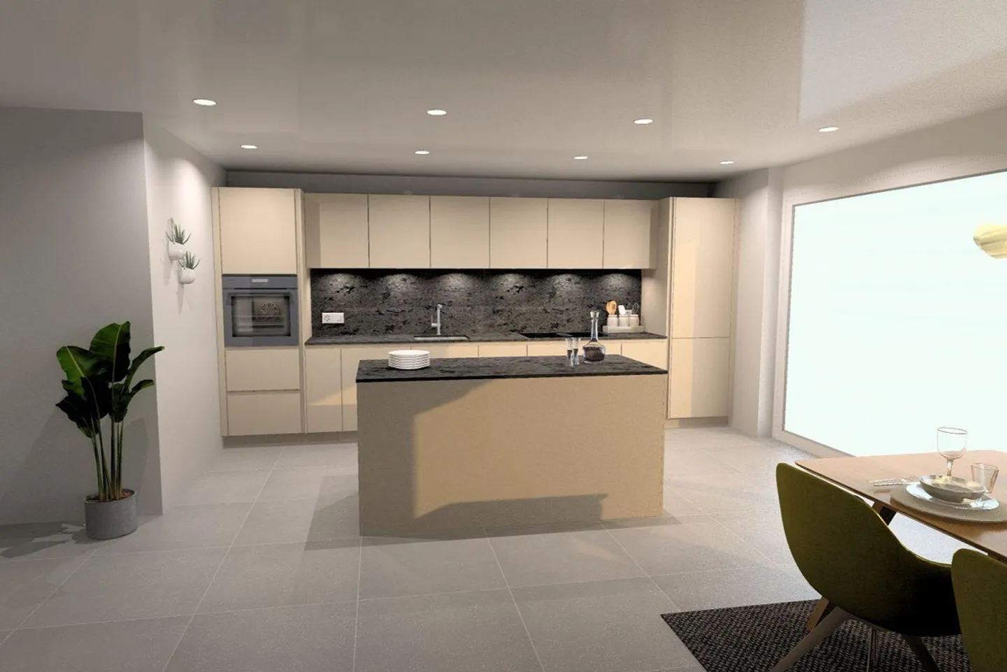 Brilliant 5.5-room terrace apartment with cellar/washing on the same floor - Photo 4 of 4