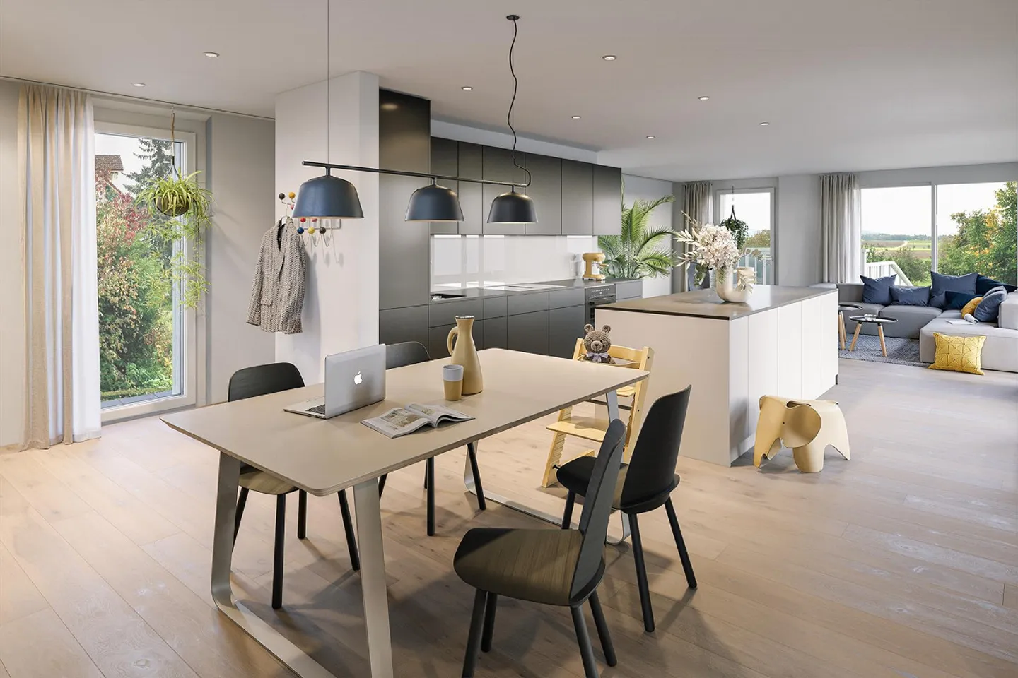 Detached house in the quiet village center of Dörflingen - Photo 2 of 7