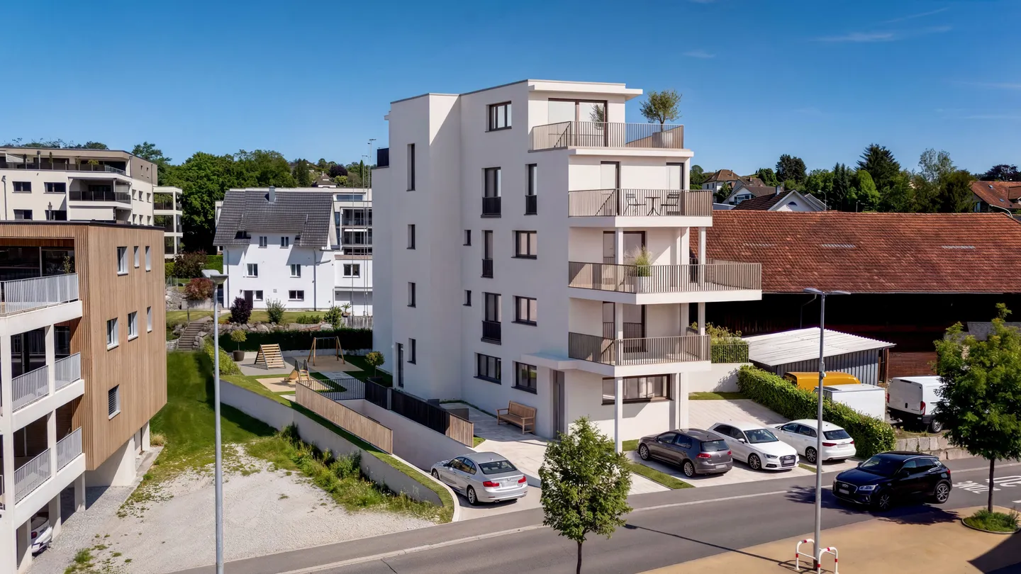 Nouveau projet de construction RISI² - Vivre moderne. Vivre durable. Arriver à Menziken. - Photo 1 sur 5