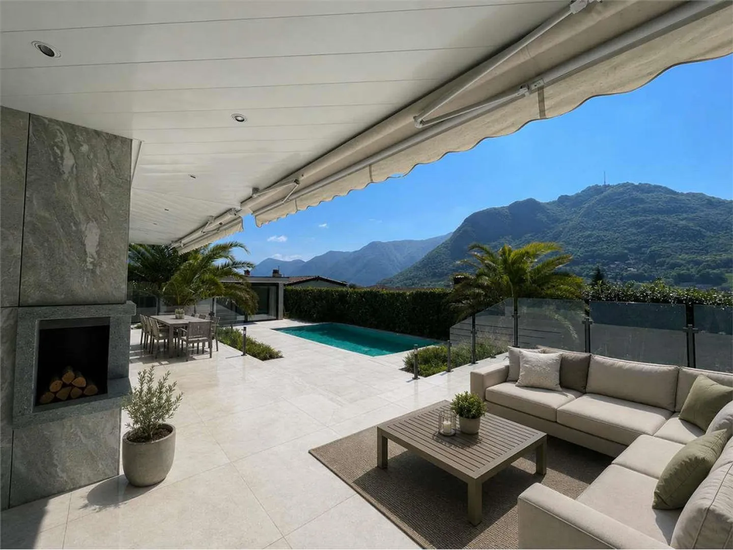 Elegante casa di campagna con piscina di fronte alla scuola americana. - Foto 2 di 13