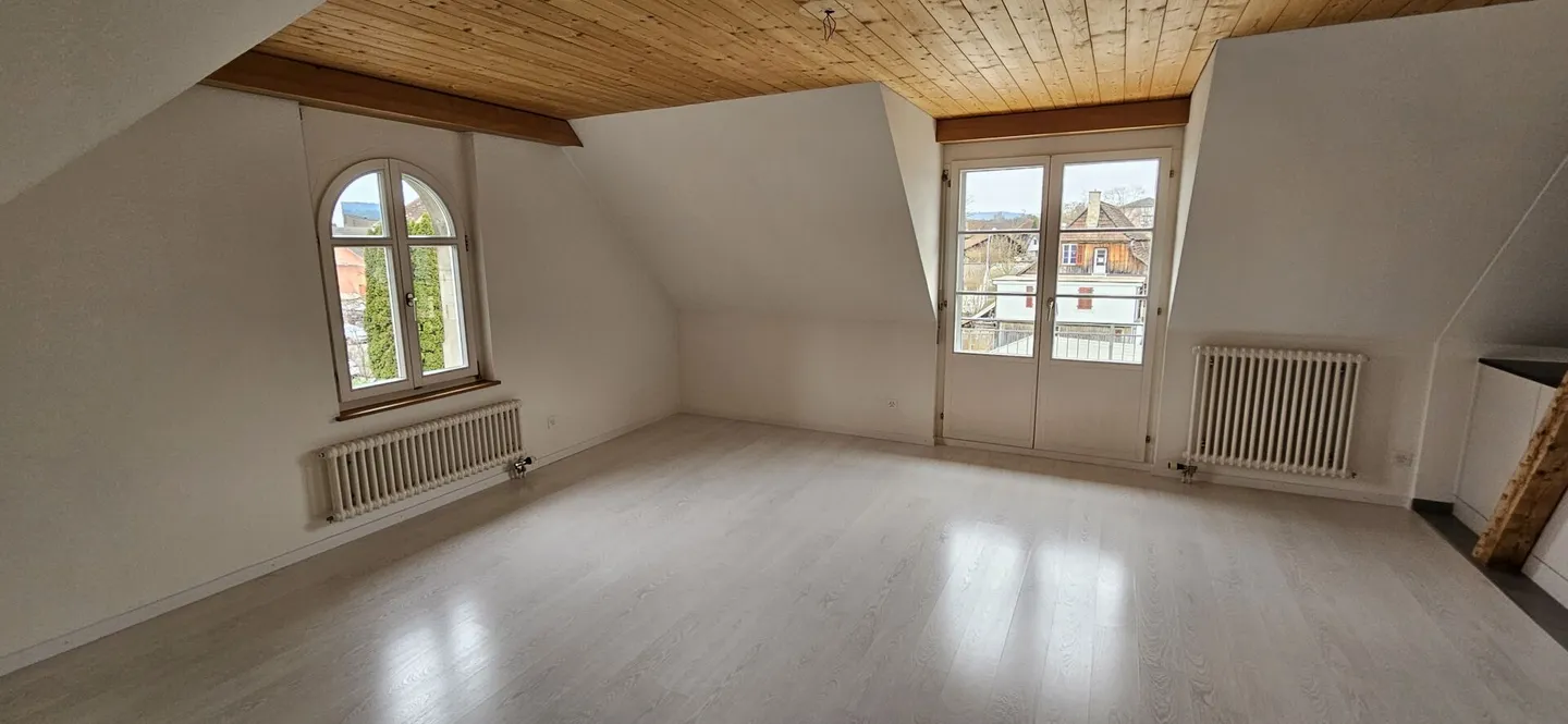 Ampio e luminoso attico di 4 stanze con nuova cucina e grande terrazza nel centro - Foto 2 di 9