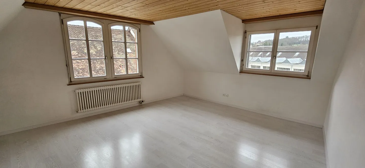 Ampio e luminoso attico di 4 stanze con nuova cucina e grande terrazza nel centro - Foto 4 di 9