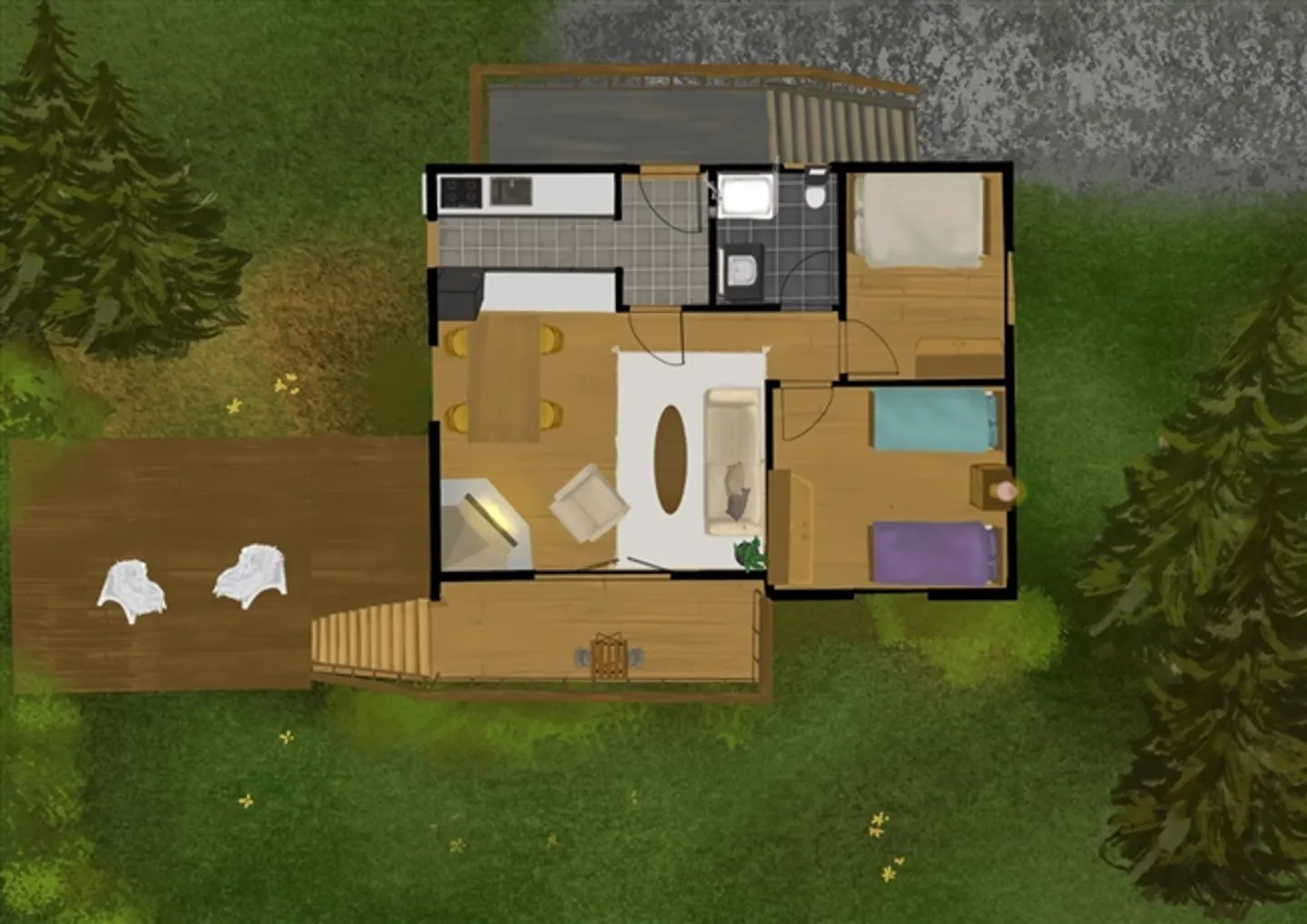 Accogliente chalet indipendente con seconda residenza nel villaggio di Rougemont - Foto 14 di 14