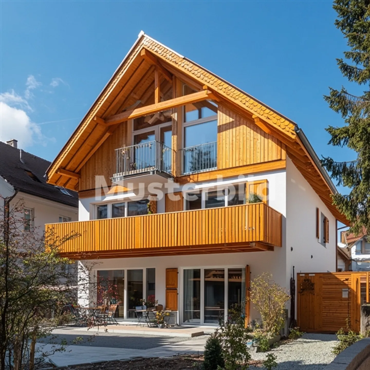 Exchange Property Modern 5.5-Room Single-Family House in Stallikon – New Construction with Exclusive Architecture - Photo 2 of 6