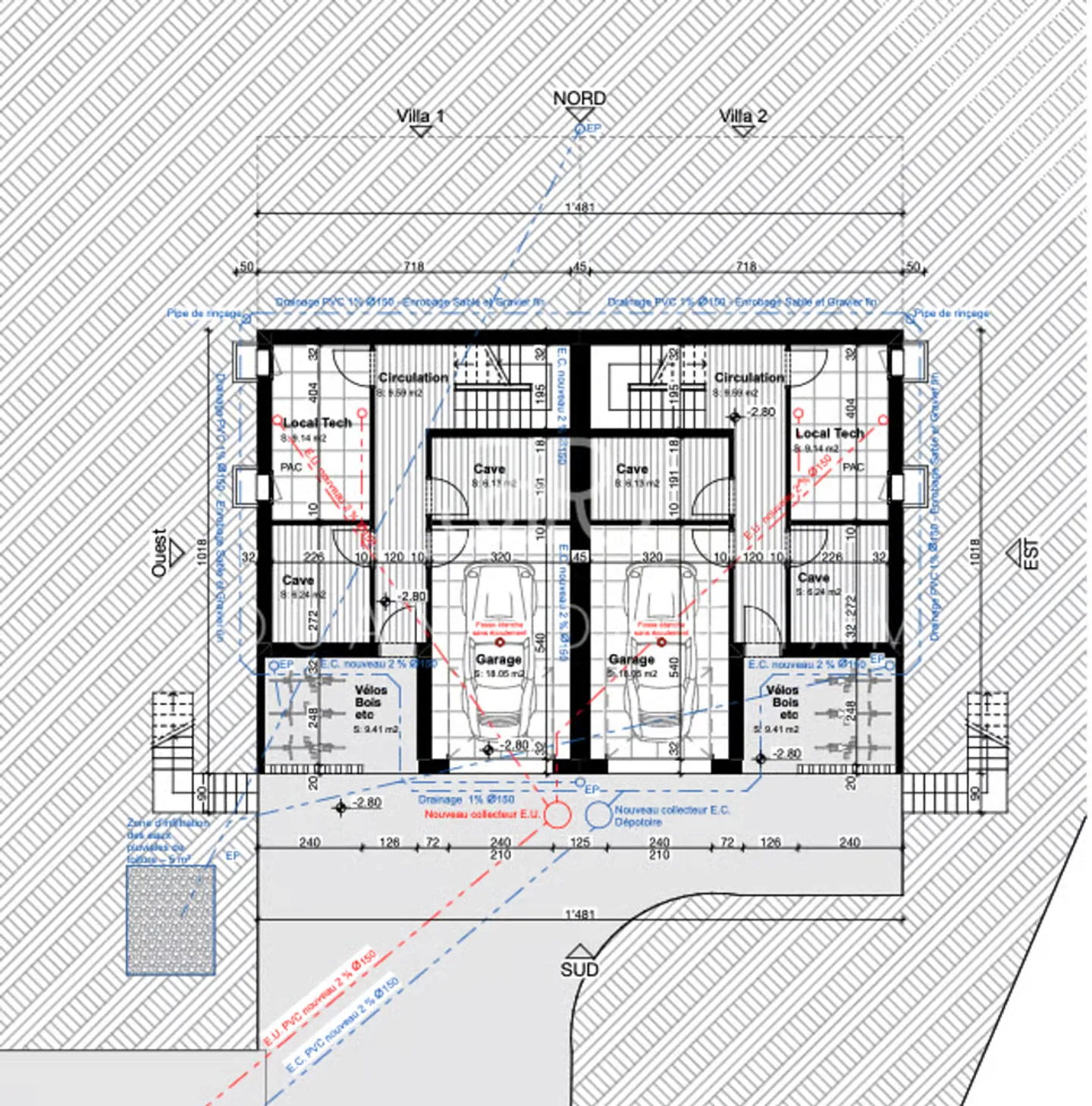 Der Weg | Villa A - im Plan - Foto 5 von 5