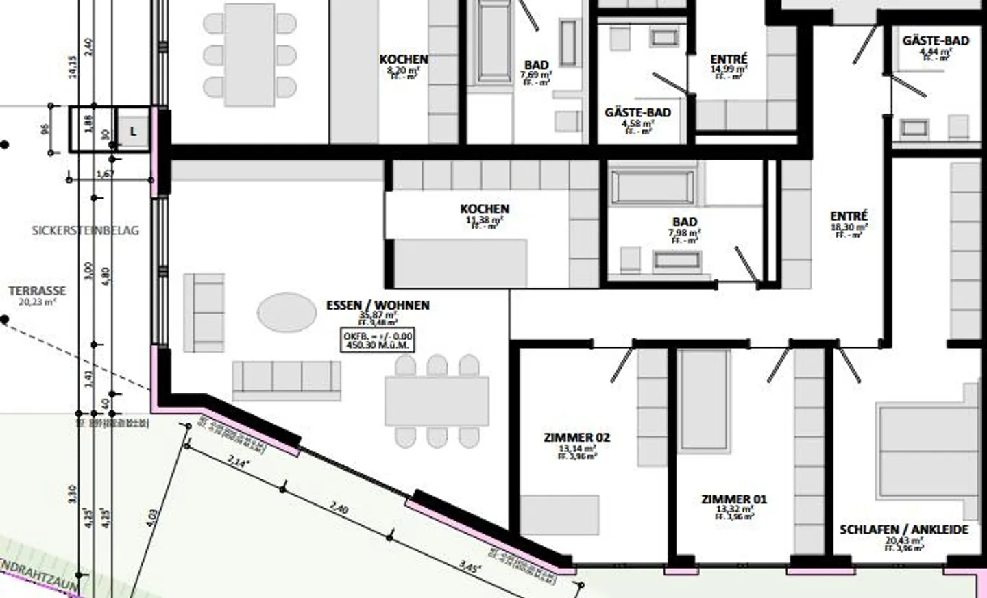 Appartement moderne et lumineux avec jardin à louer - Photo 17 sur 17