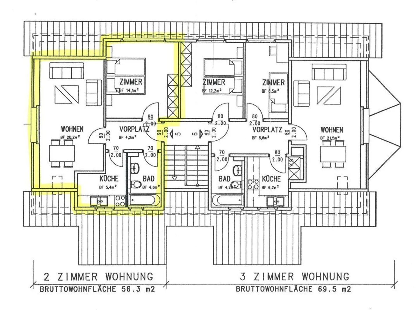 Beautiful 2.5 Room Attic Apartment in a Good Location - Photo 10 of 10