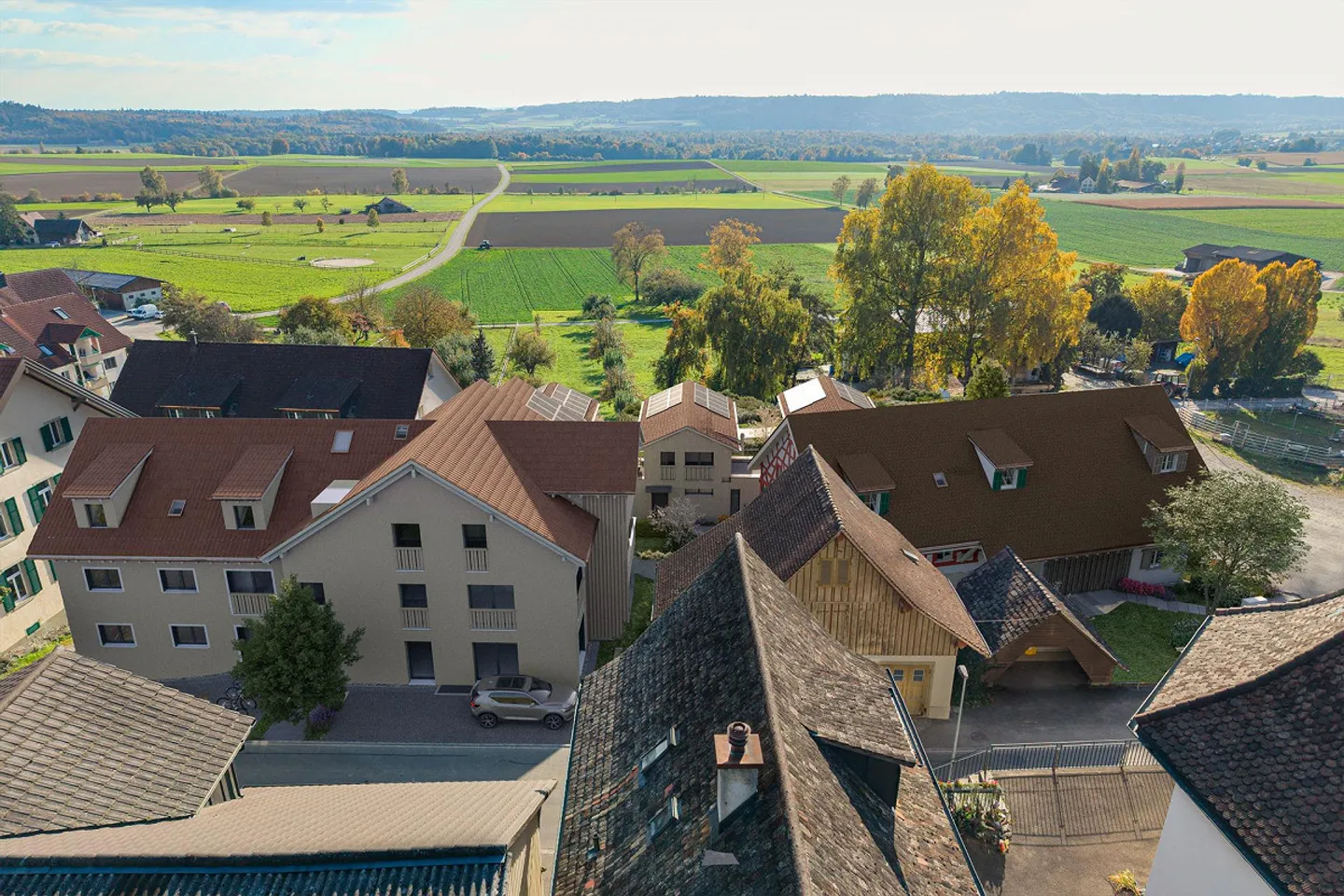 Modern 7.5-room terraced house in the quiet village center of Dörflingen - Photo 2 of 7