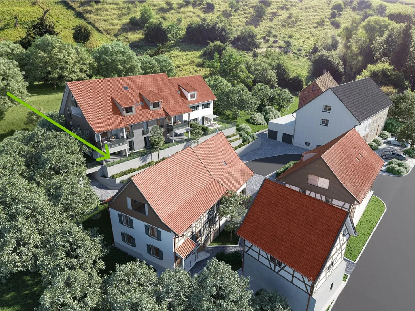 Neue 4.5-Zimmer Wohnung in Trüllikon - Foto 2 von 3