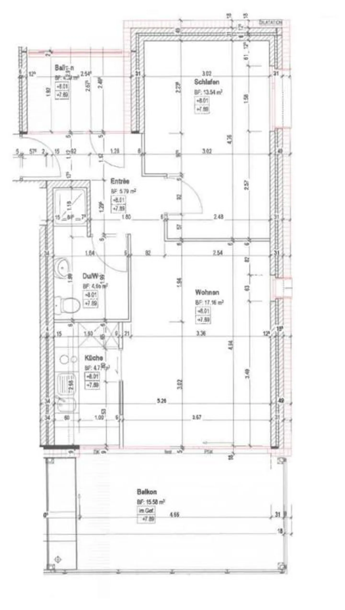 Charmante Wohnung mit grosszügigem Balkon in Oberkirch/Sursee - Foto 2 von 2