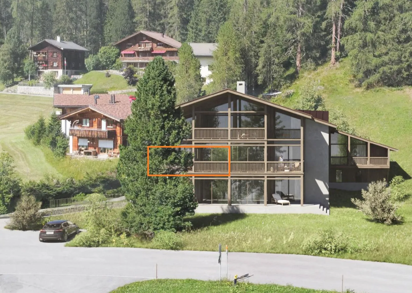 Exclusive 4.5-room new apartment (second residence) - Photo 4 of 5