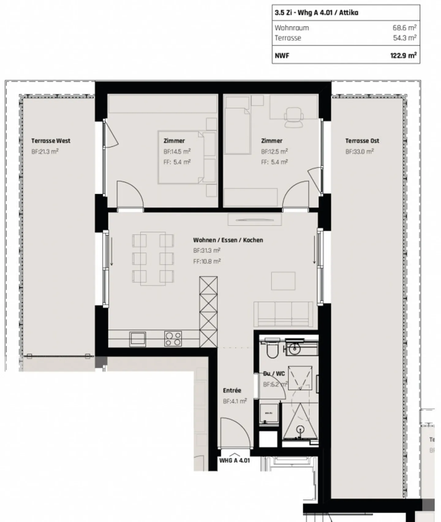 Luxury Attic Apartment with Terrace - Photo 12 of 12
