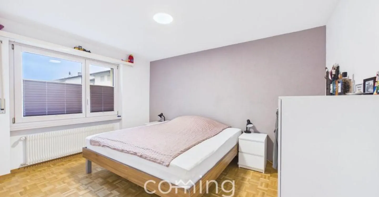 Sunny 4.5 room apartment in Steg with balcony and mountain view - Photo 11 of 13