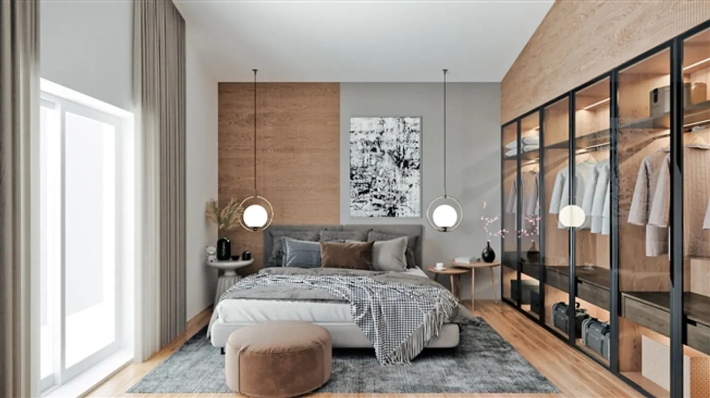 Grand chalet de 5,5 pièces avec sous-sol et double garage, hors plan avec toutes les surfaces selon les souhaits du locataire. - Photo 4 sur 12